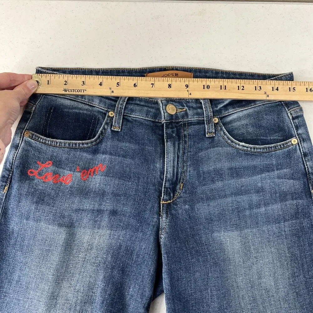 joes jeans Love Em The Smith Mid Rise Straight Ankle Size 27‎